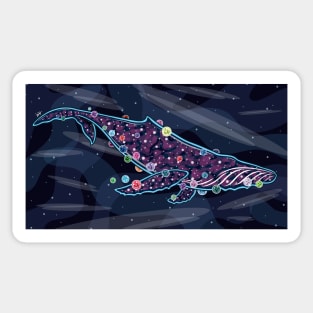 Galactical Humpback Sticker